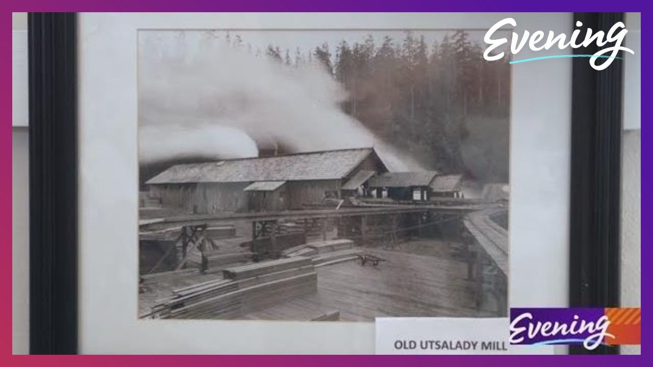 A historic building tells the history of Utsalady and its residents