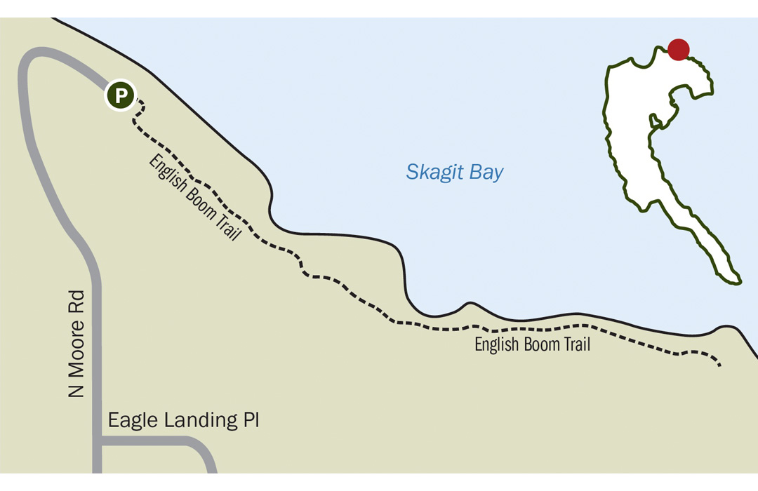 Map of the Trail at English Boom