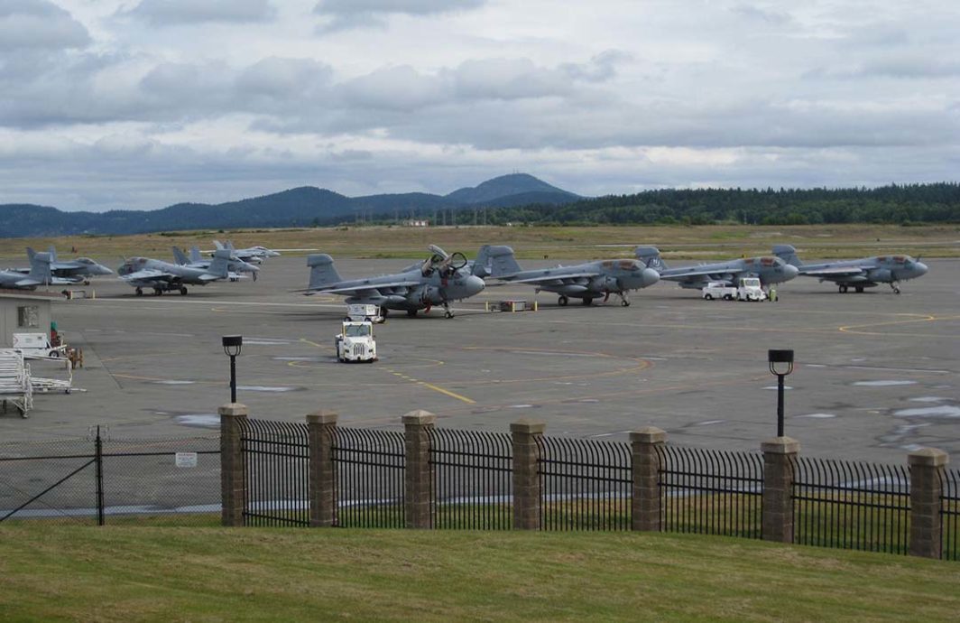 Jets on the tarmac at NAS Whidbey Island