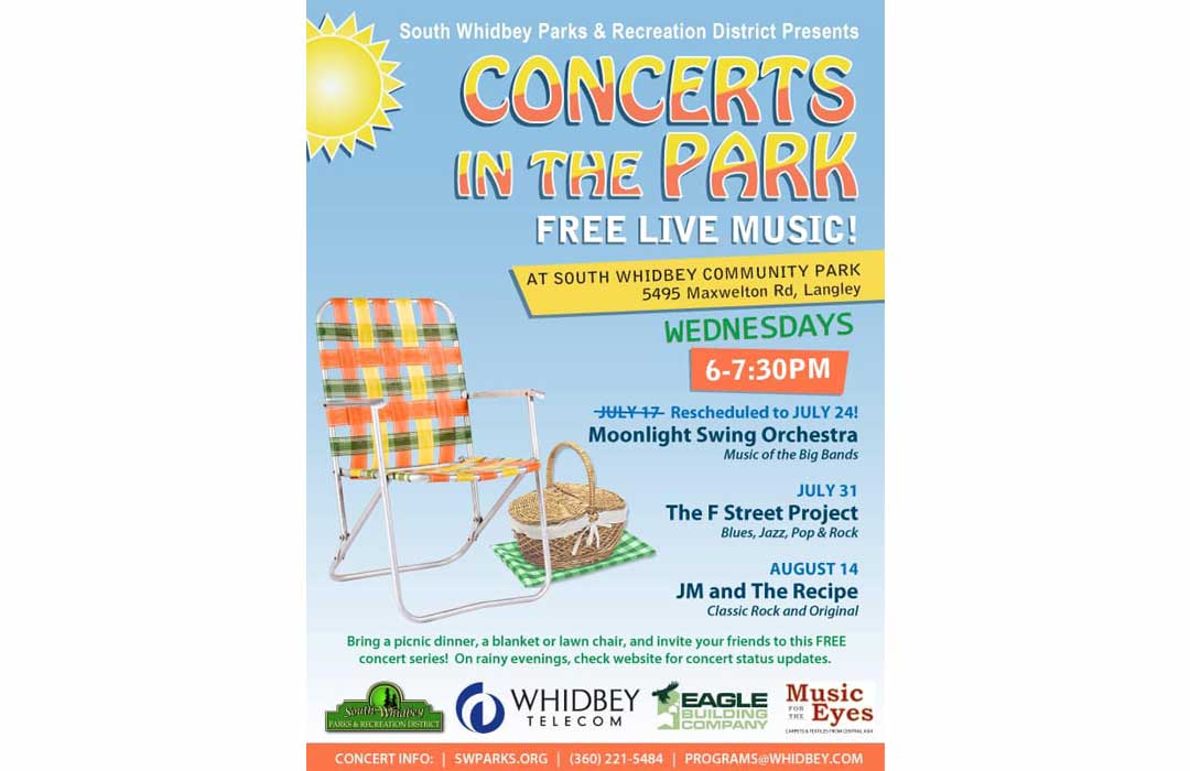 Concerts in the Park Whidbey and Camano Islands