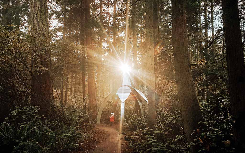 2020 11 Gary Gunderson Pentillium at Price Sculpture Forest photo by Stacey Glass