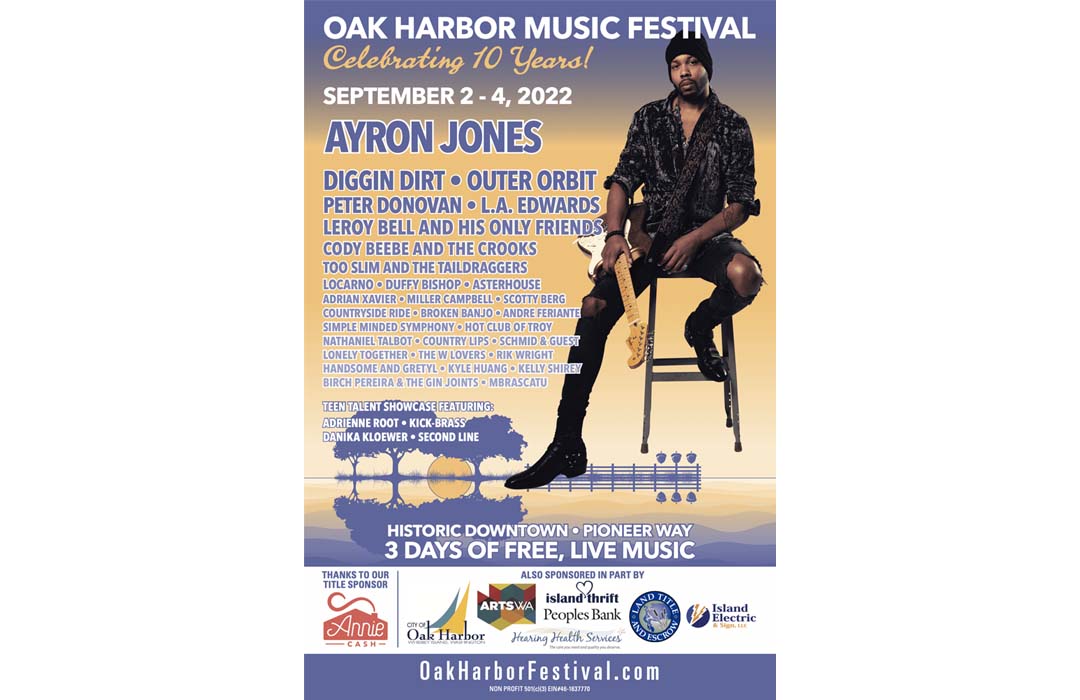 Oak Harbor Music Festival Whidbey and Camano Islands