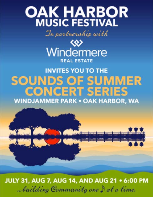 sounds of summer concert series poster