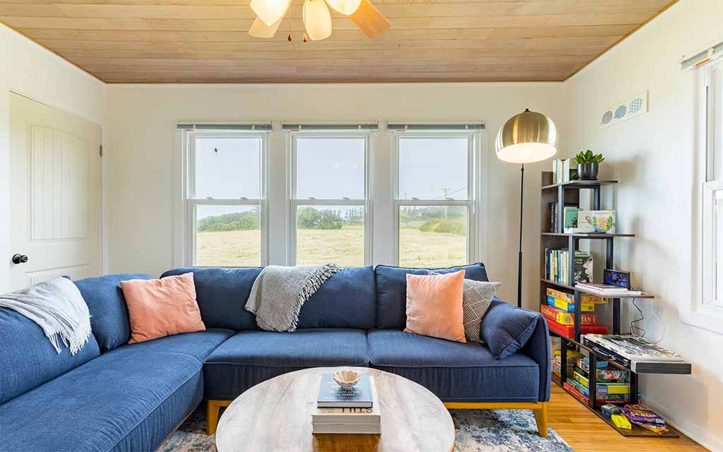Swan Lake Cottage Living Room