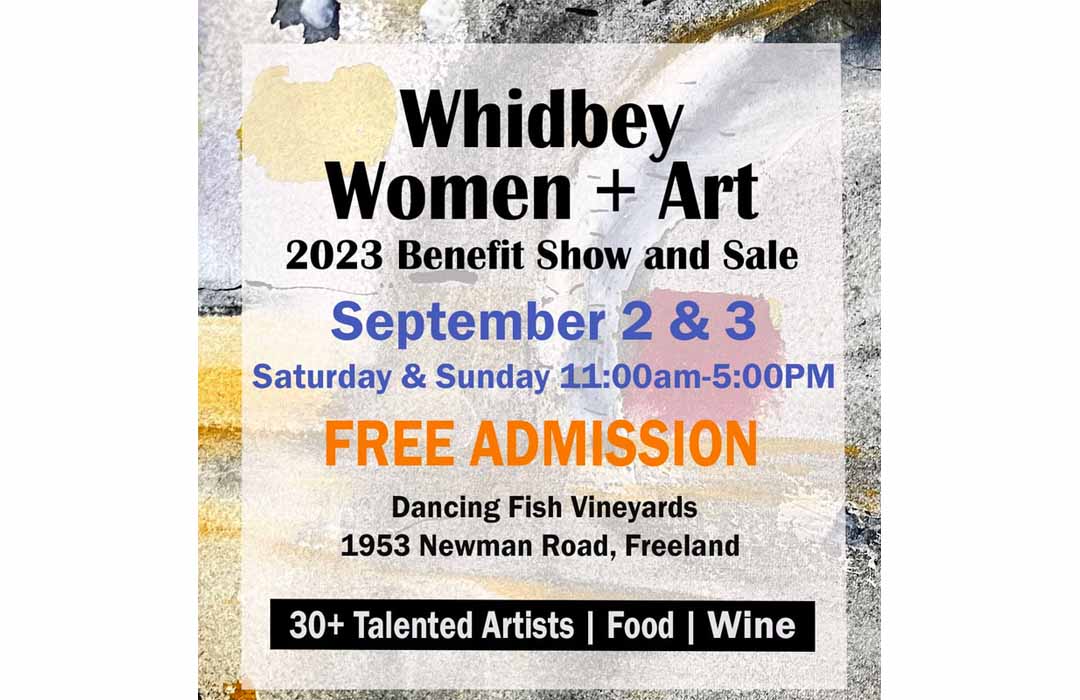 Poster offers detail about Whidbey Women and Art