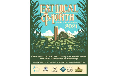 Eat Local Month September 2024 poster