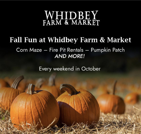 Whidbey Farm & Market poster for Fall Fun