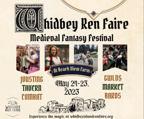 Poster offering details of this Renaissance Fair.