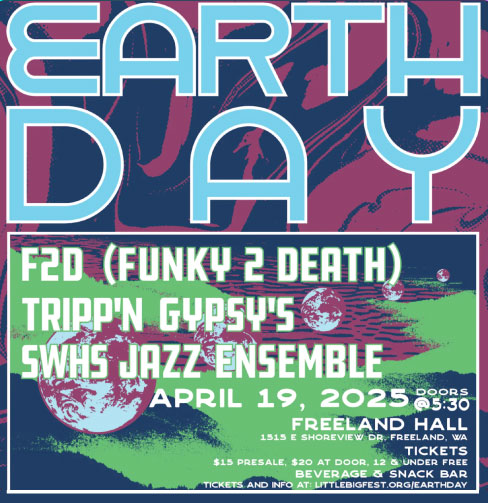 Little Big Fest Earth day Celebration poster with event details