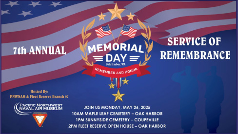 Poster for the day of service has the same details as this listing.