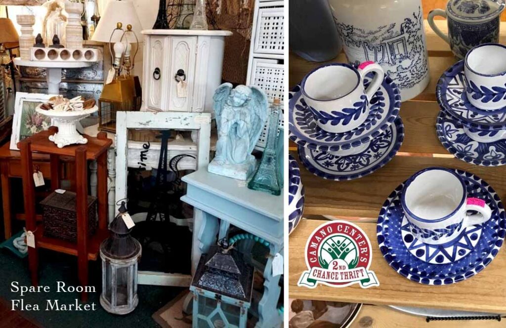 Spare room and 2nd chance thrift shops on Camano Island
