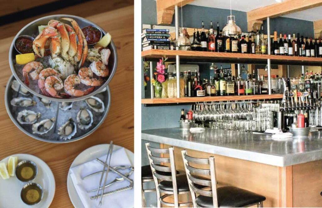 Saltwater Fish House & Oyster Bar. Photo: Megan Roe